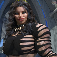 As Empress 3D Muscle Girl