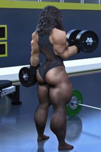 The Chronicles of Stella 3D Muscle Girl